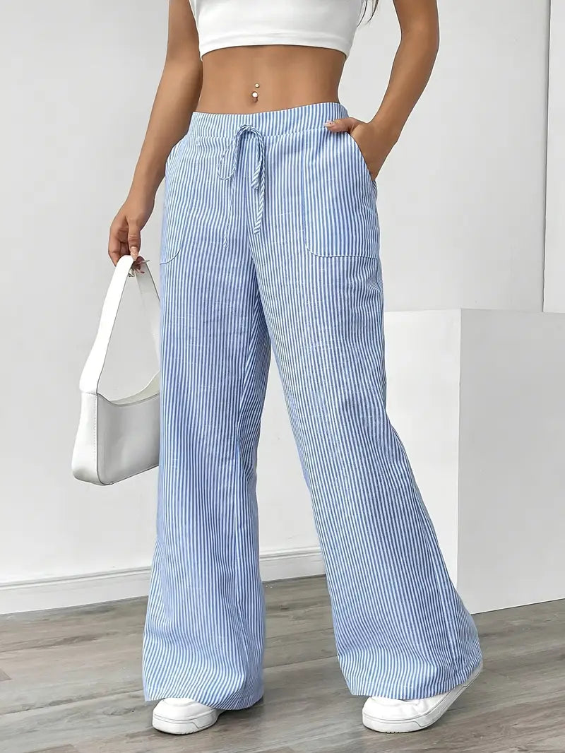 Malina | Stylish Casual Drawstring Trousers