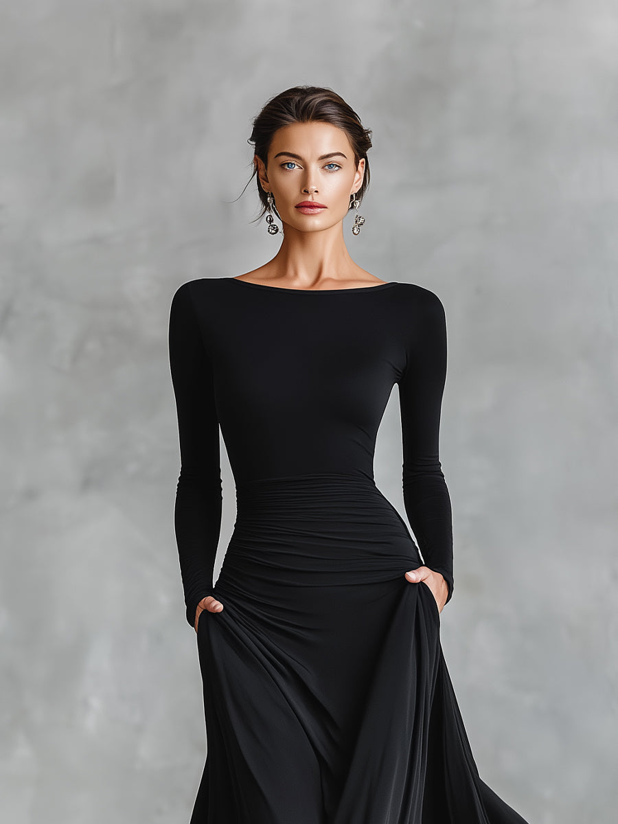 Effortless Elegance Maxi Dress — Flowing Silhouette for Any Occasion