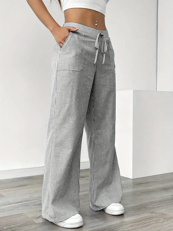 Malina | Stylish Casual Drawstring Trousers