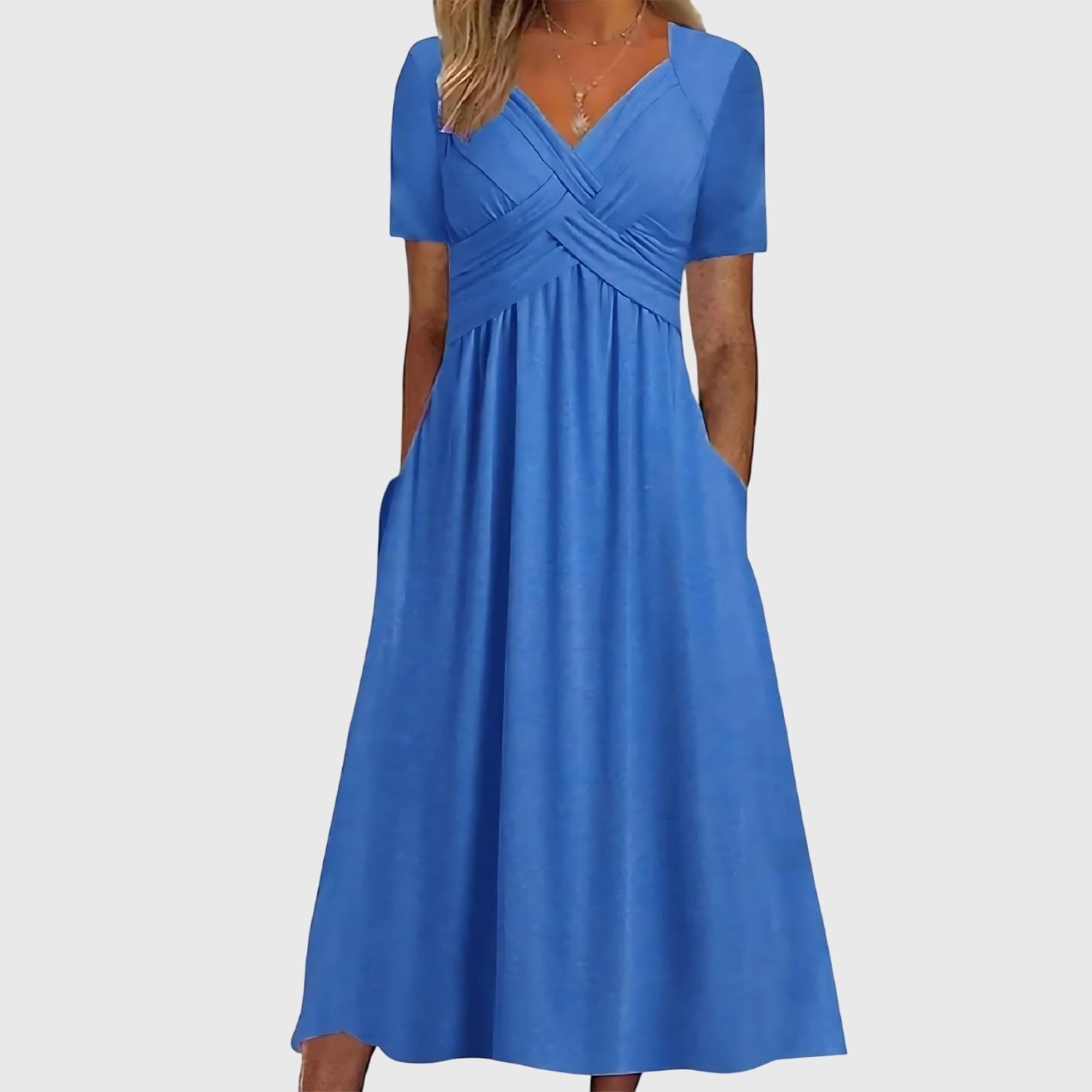Manola | Tummy Coverage Midi Dress