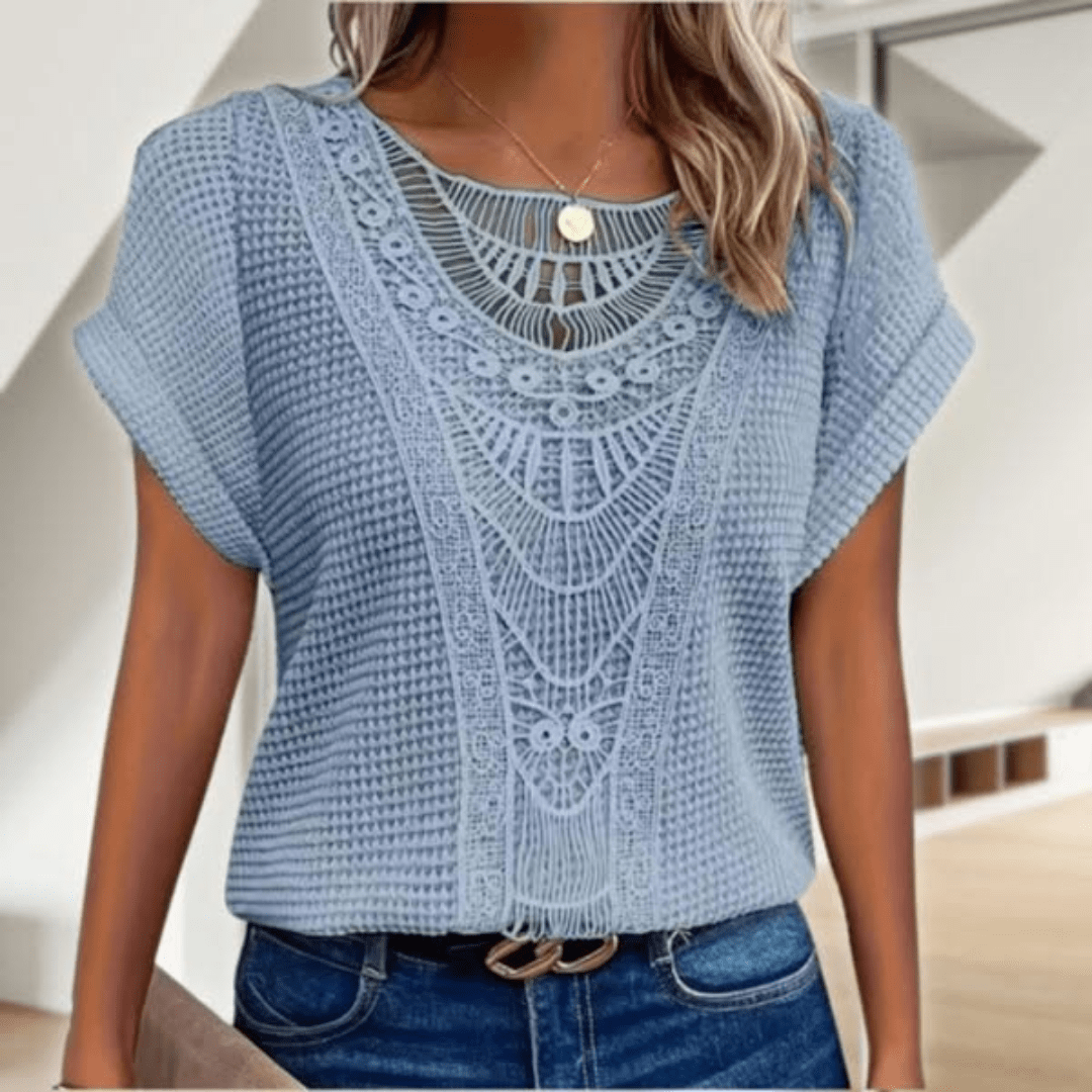 Sophie | Vintage Lace Detail Top