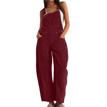 ETHEL™ – Stylish Barrel Wide Leg Overall Jumpsuit