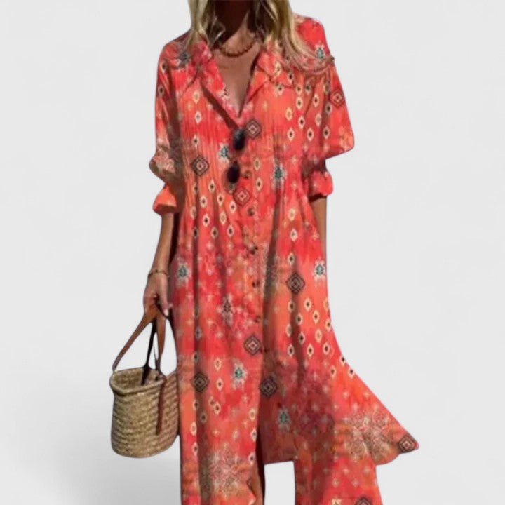 Diane | Elegant Tummy Coverage Dress