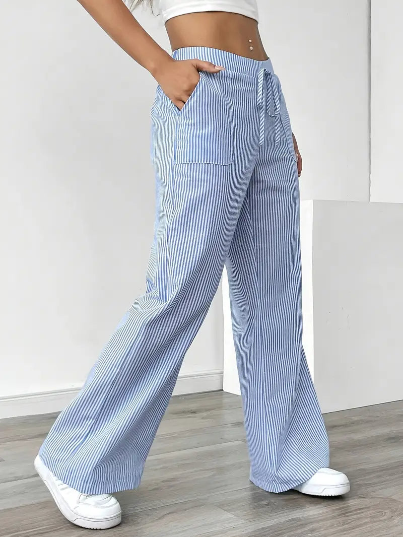 Malina | Stylish Casual Drawstring Trousers