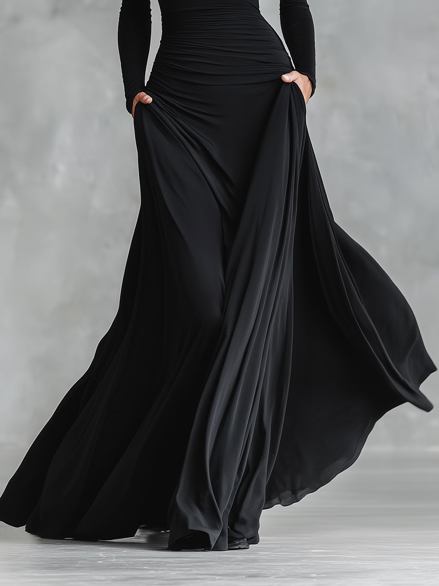 Effortless Elegance Maxi Dress — Flowing Silhouette for Any Occasion