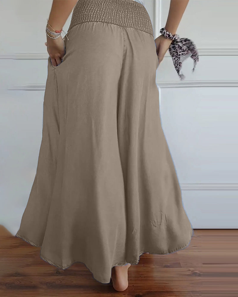 Reina - Comfy Wide-Leg Trousers