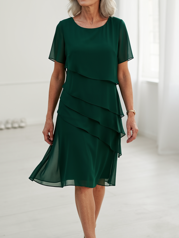 Everly™ | Graceful Layered Dress