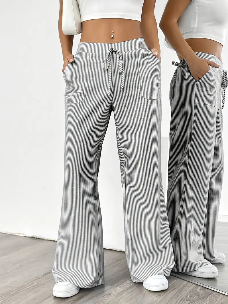 Malina | Stylish Casual Drawstring Trousers