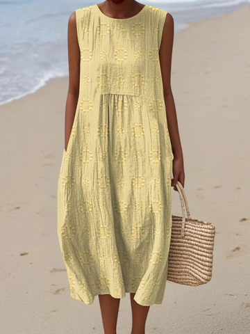 Rose™ Embroidered Midi Dress
