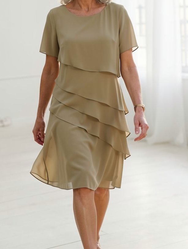 Everly™ | Graceful Layered Dress