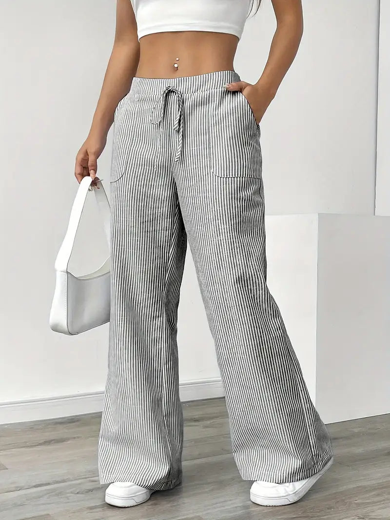 Malina | Stylish Casual Drawstring Trousers