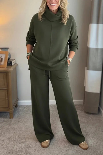 Farah™ Comfortable Set | Coordinated Top and Pants
