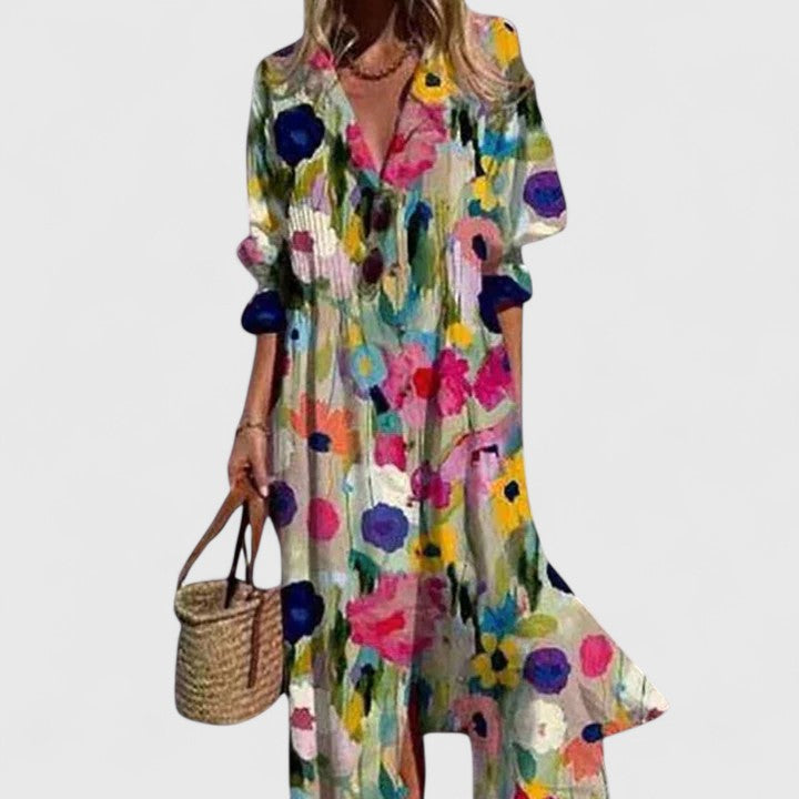 Diane | Elegant Tummy Coverage Dress