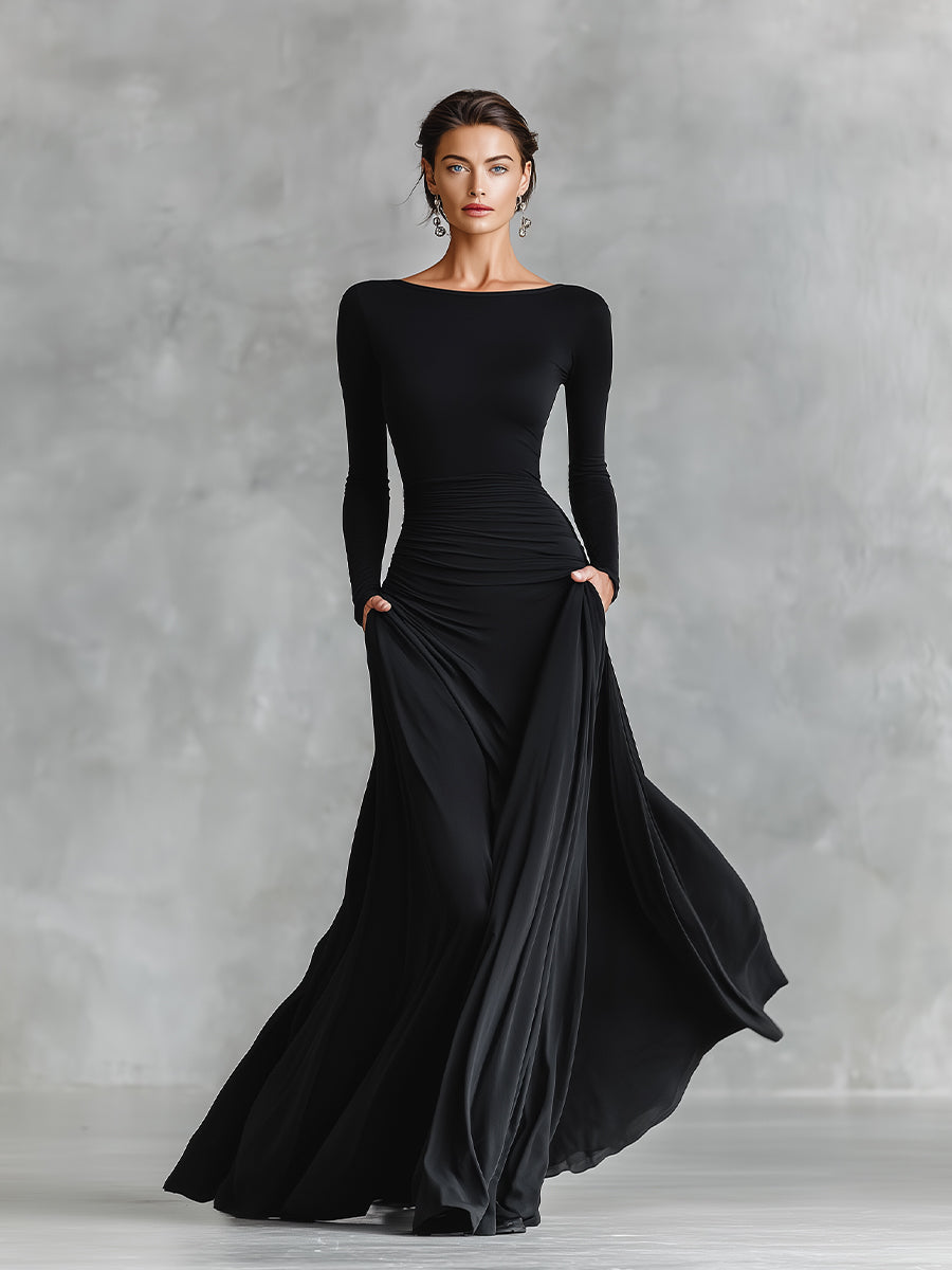 Effortless Elegance Maxi Dress — Flowing Silhouette for Any Occasion