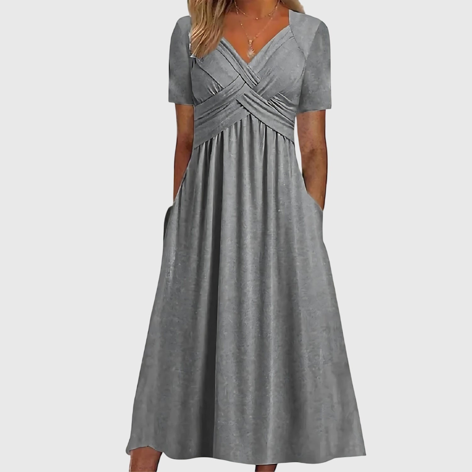 Manola | Tummy Coverage Midi Dress