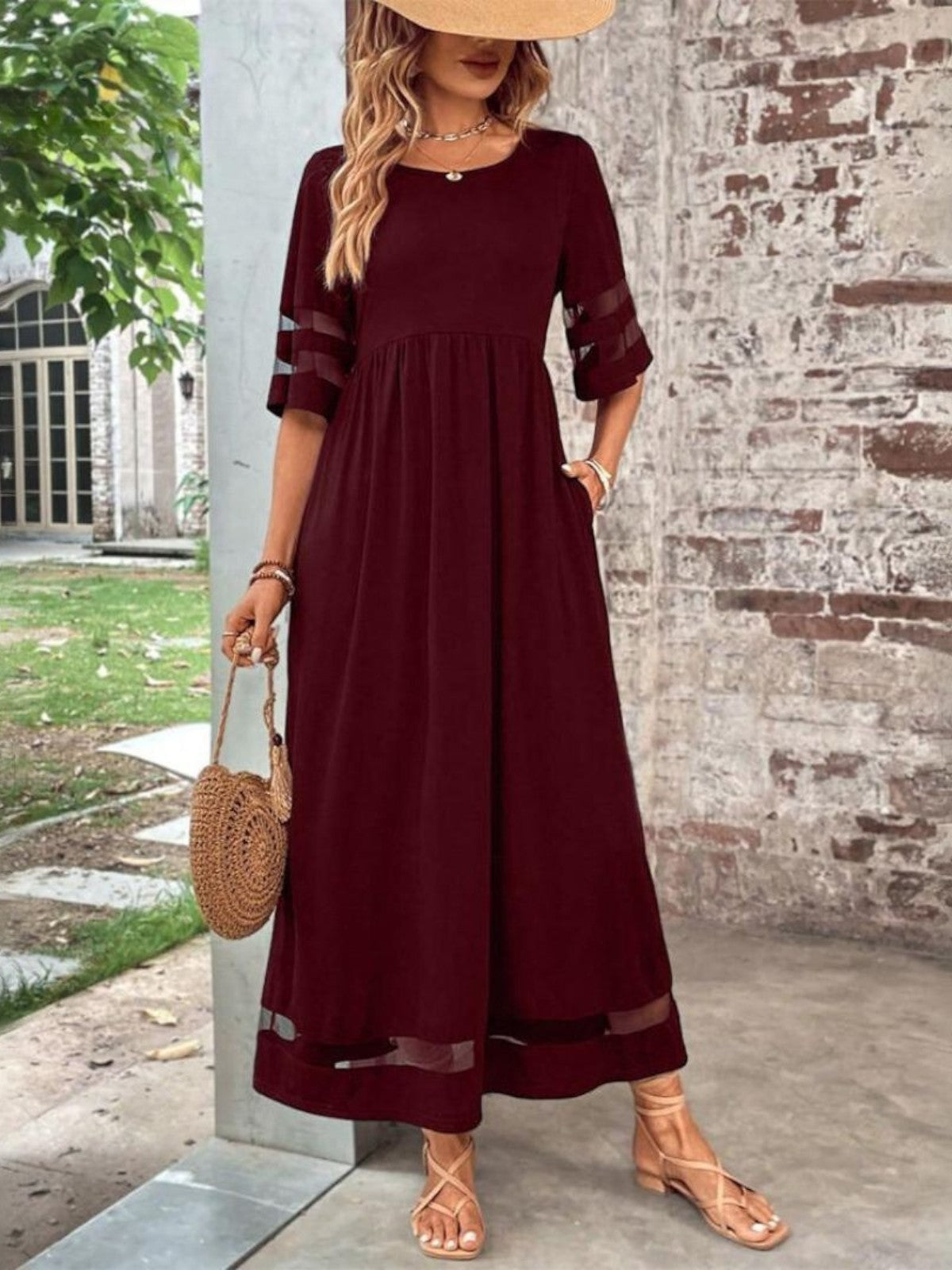 Kathryn™ | Chic Tummy Coverage Dress