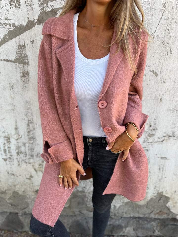 Blythe Women's Wool Coat | Elegant Long Design, Versatile and Stylish 0
