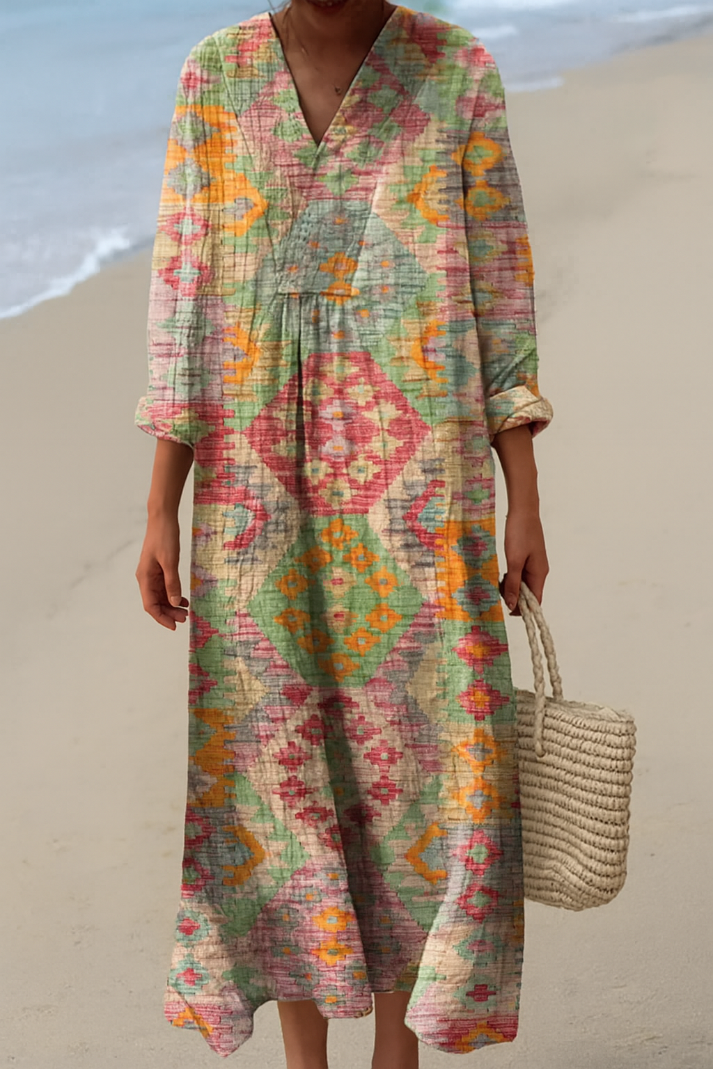 Virginia - Printed Summer Breeze Dress