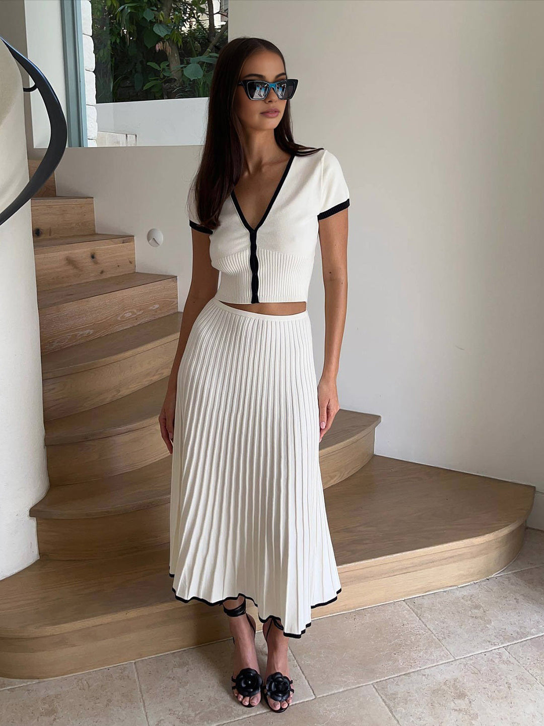 Chic Midi Sweater Skirt ? Effortless Style & All-Day Comfort 3