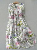 Susan – Elegant Floral Dress