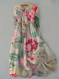Cynthia – Graceful Floral Dress