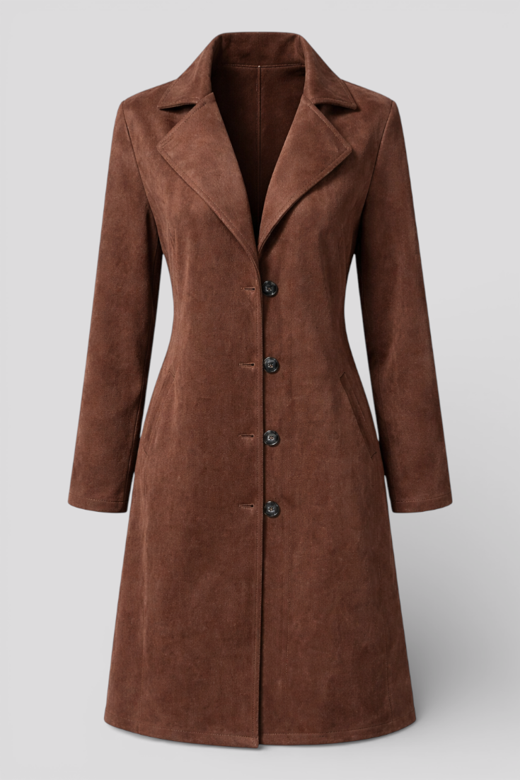 Teresa – Iconic Timeless Trench Coat with a Figure-Flattering Silhouette