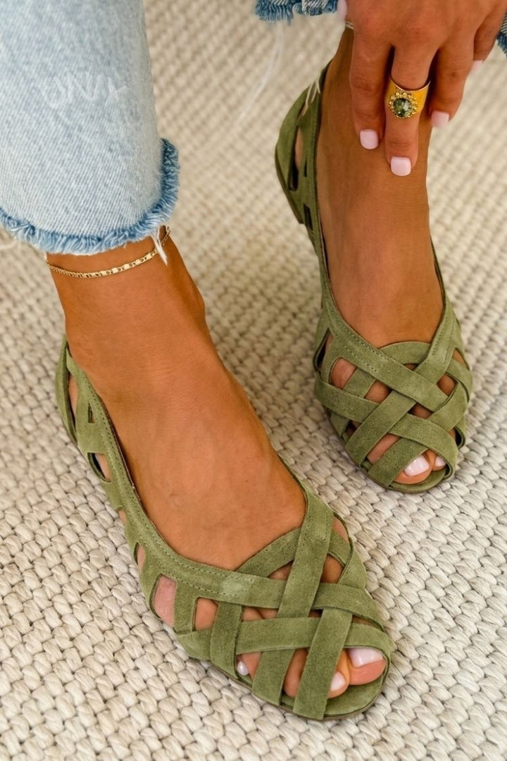 Haven Women's Flat Sandals | Braided Open Toe, Lightweight Comfort 8
