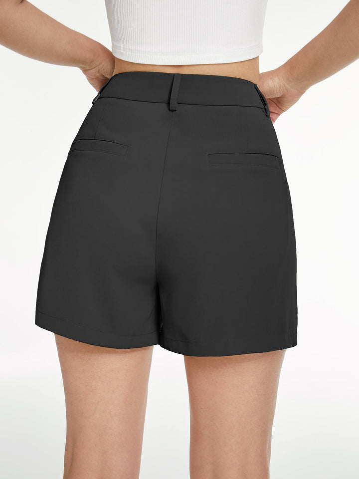 High Waisted Pastel Trouser Shorts ? Effortless Style & All-Day Comfort 4