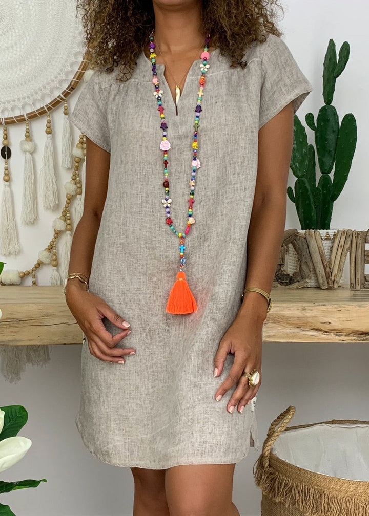 Liora | Linen Dress
