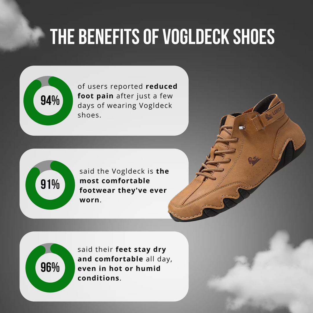 VogLDeck - Waterproof and Breathable Orthopaedic Shoes