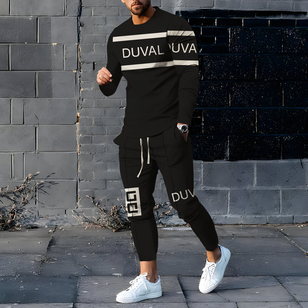Long Sleeve Casual Two-piece Set 0