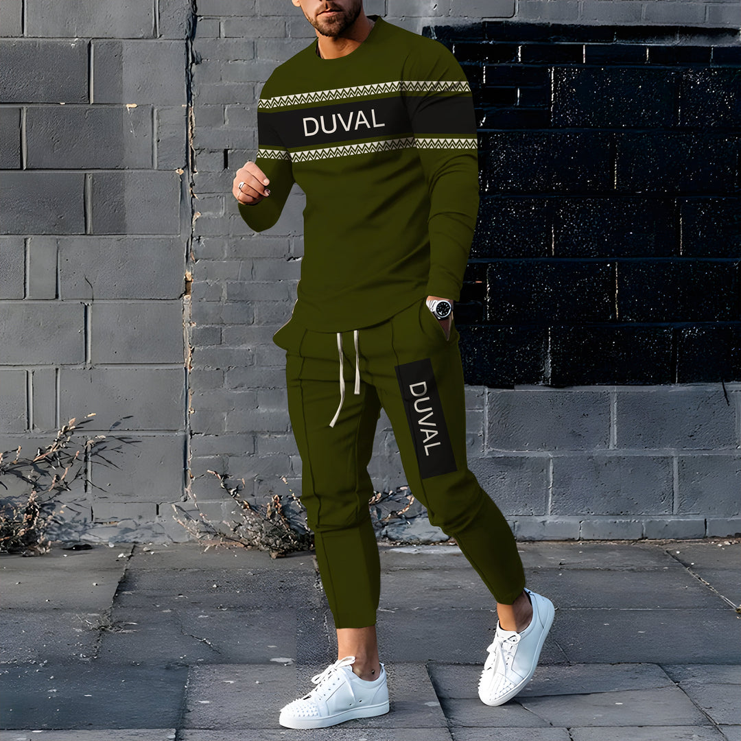 Long Sleeve Casual Two-piece Set 0
