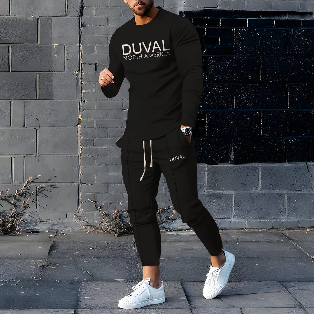 Long Sleeve Casual Two-piece Set 0