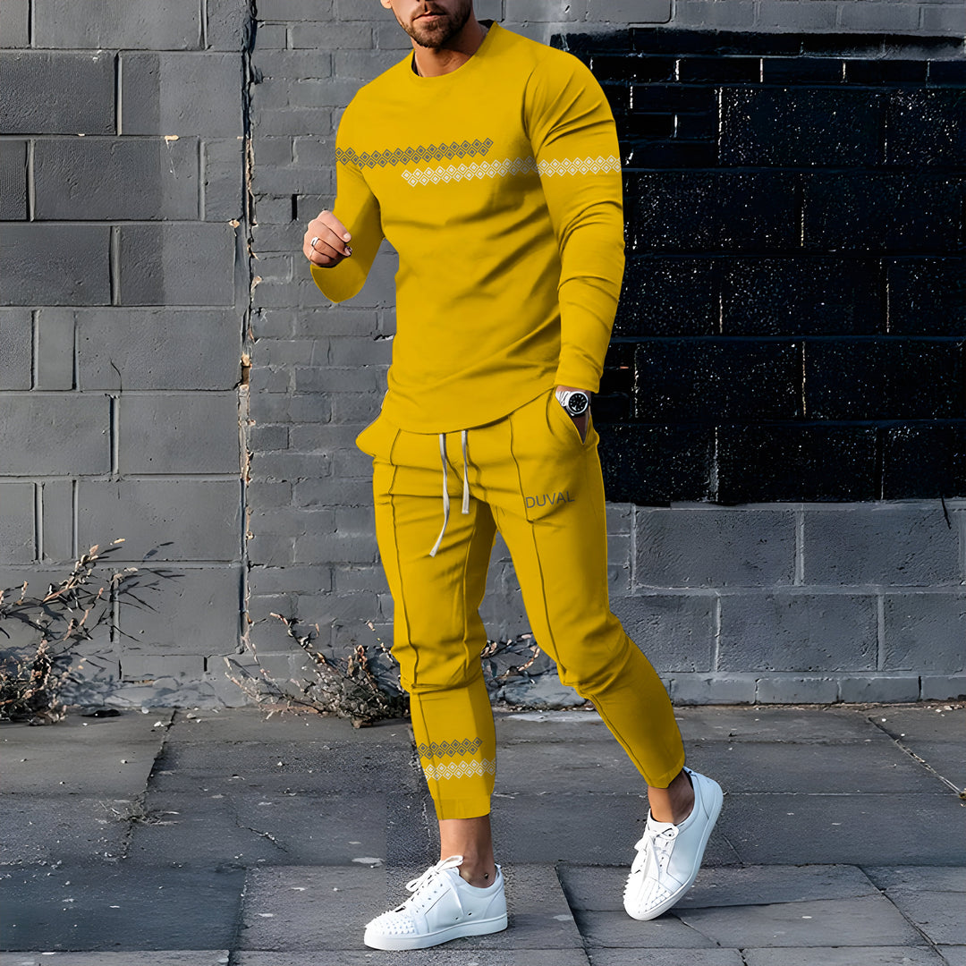 Long Sleeve Casual Two-piece Set 0
