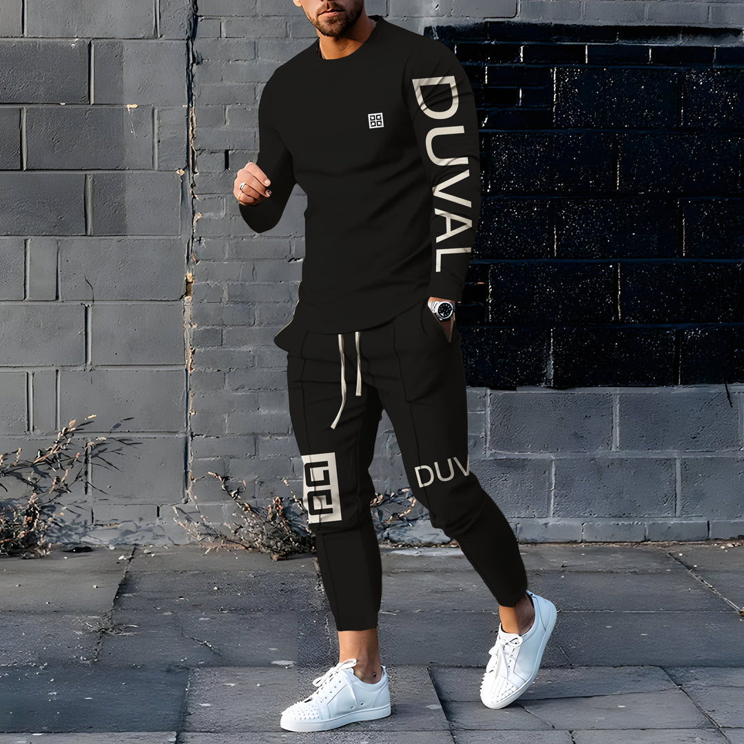 Long Sleeve Casual Two-piece Set 0