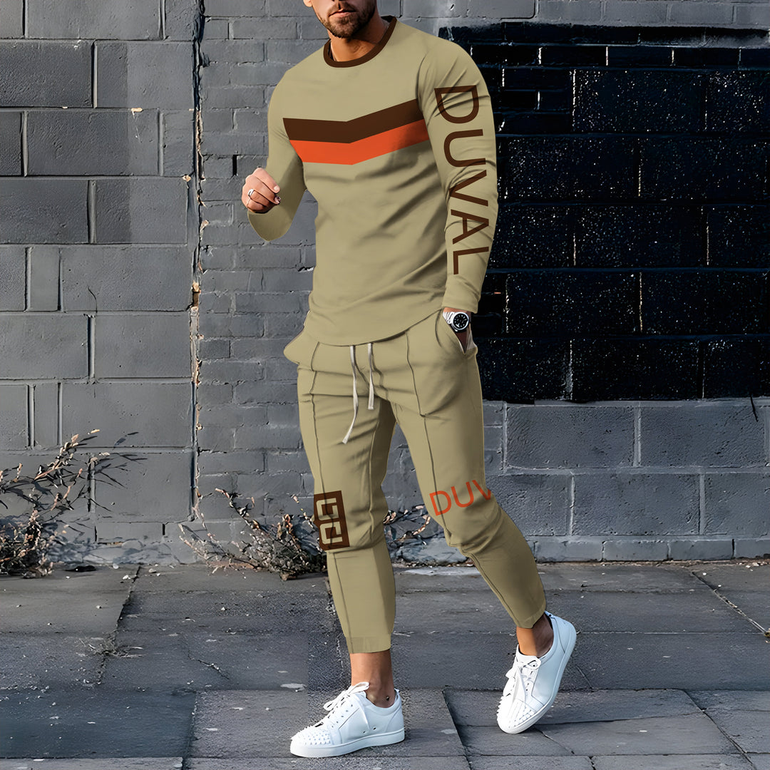 Long Sleeve Casual Two-piece Set 0