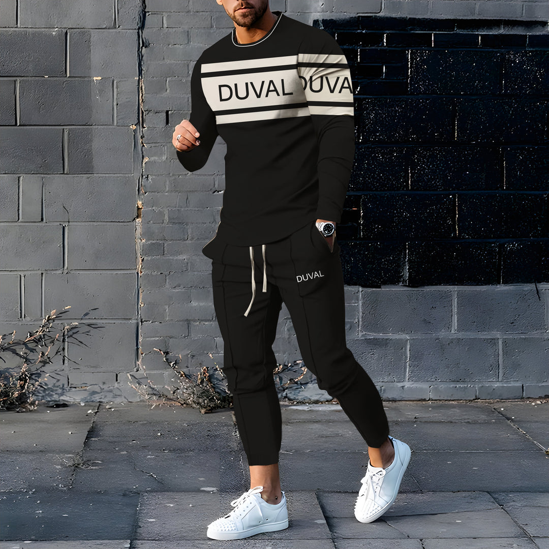 Long Sleeve Casual Two-piece Set 0