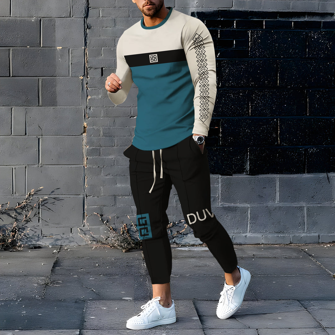 Long Sleeve Casual Two-piece Set 0