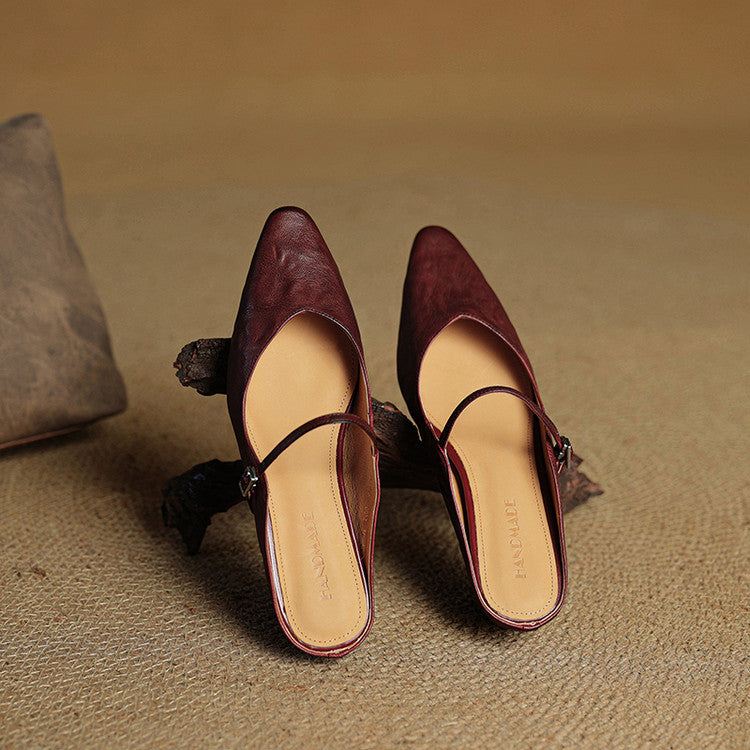 Orella | Genuine Leather Mules — Timeless Style & Everyday Comfort