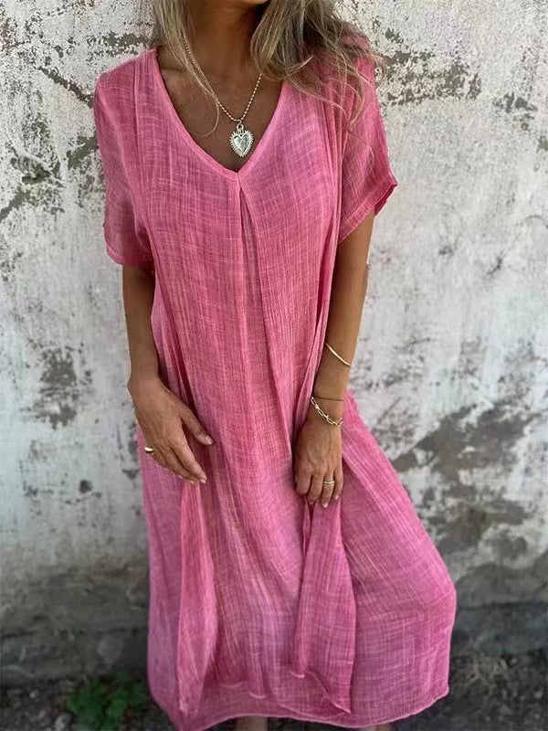 Amy™ | Tummy Coverage V-neck Dress