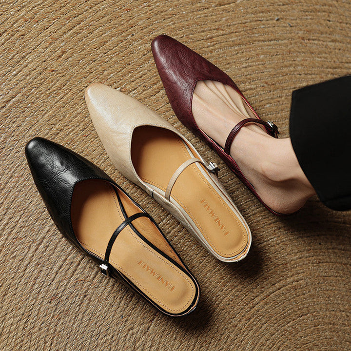 Orella | Genuine Leather Mules — Timeless Style & Everyday Comfort