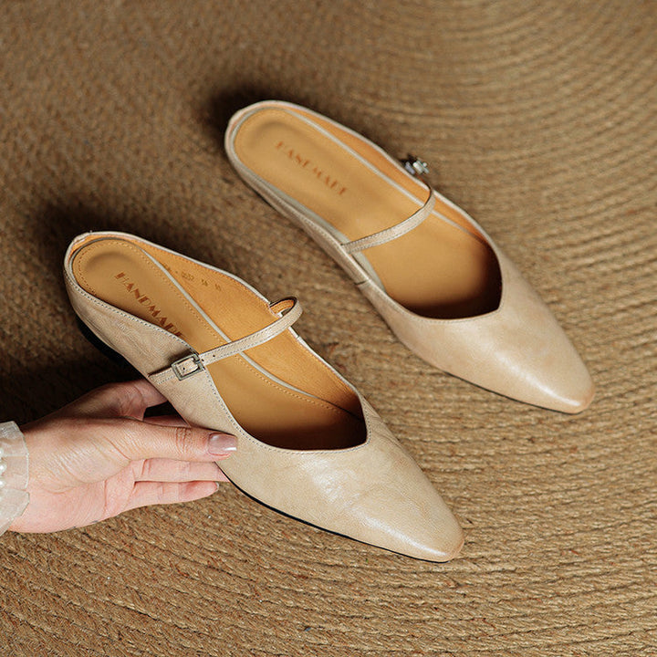 Orella | Genuine Leather Mules — Timeless Style & Everyday Comfort