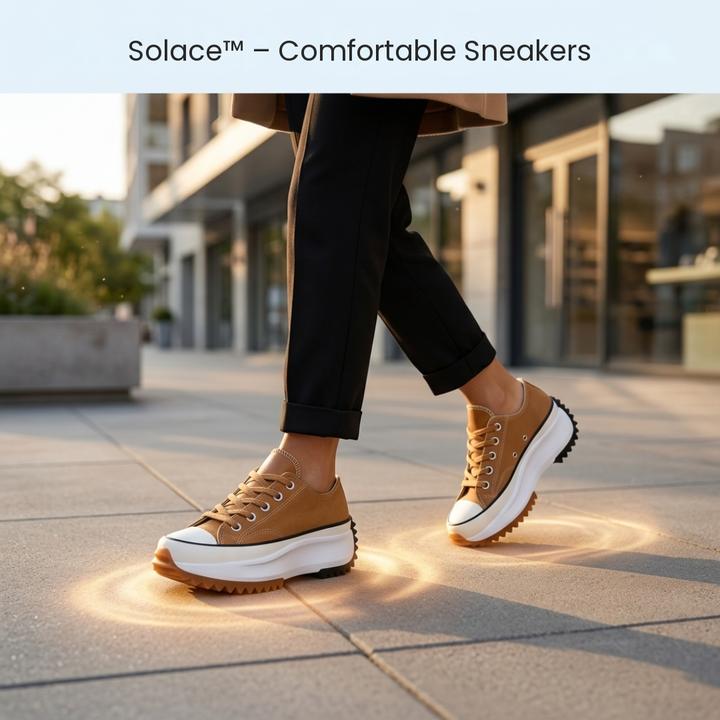 Solace | Sneakers with Soft Memory Foam and all dayComfort