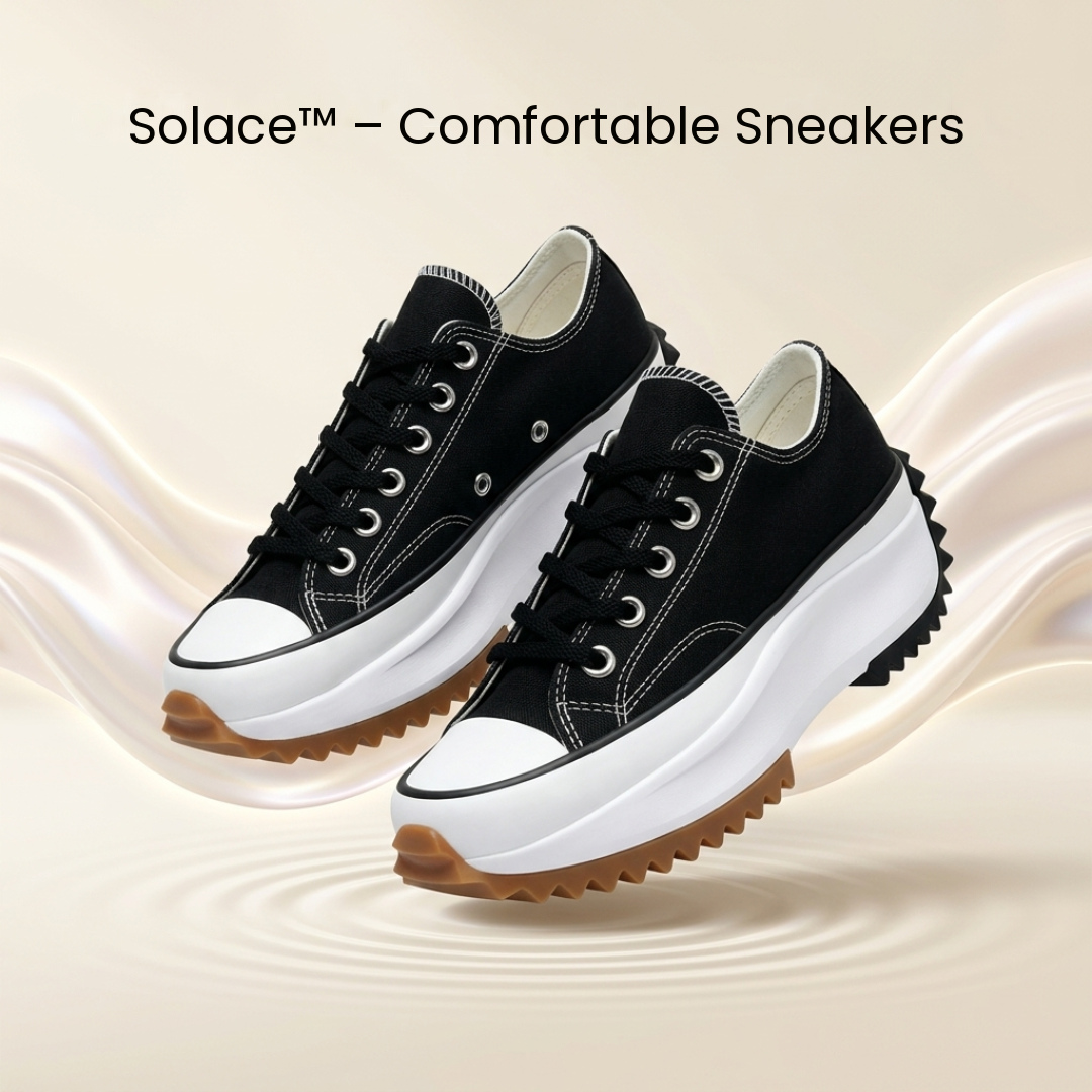 Solace | Sneakers with Soft Memory Foam and all dayComfort