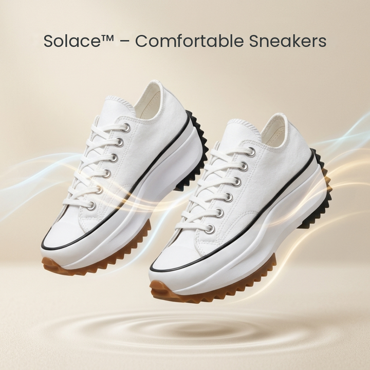 Solace | Sneakers with Soft Memory Foam and all dayComfort