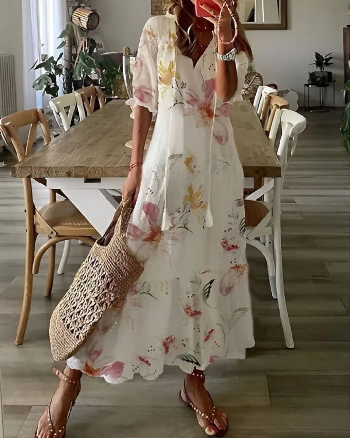 Celina™ | Boho Tummy Coverage Dress