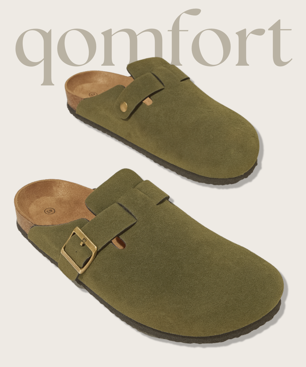 Quinn Women's Clogs | Genuine Suede, Ergonomic Comfort 3