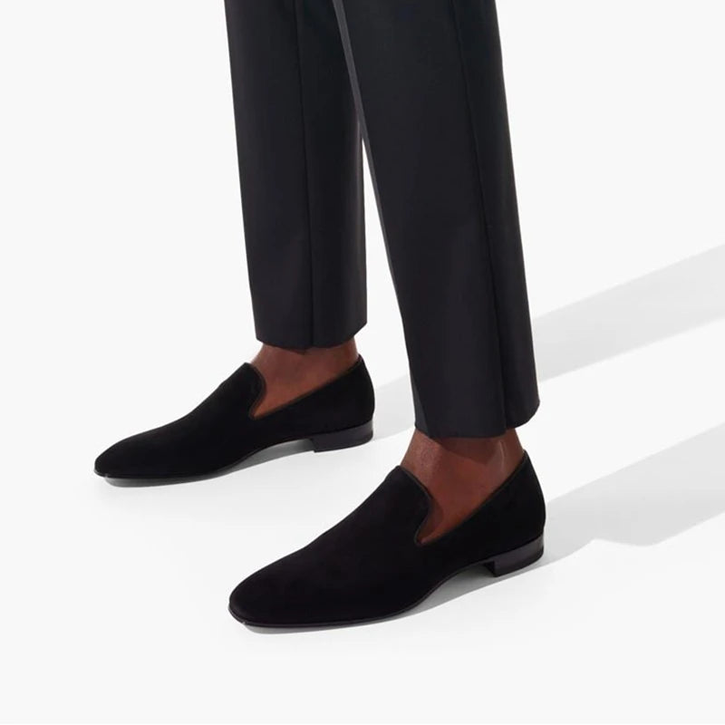 Loafers for men with red sole
