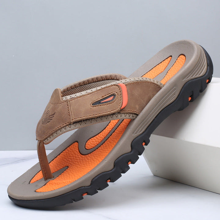 Sable Leather Sandals | Adjustable Strap, Cushioned Footbed 8