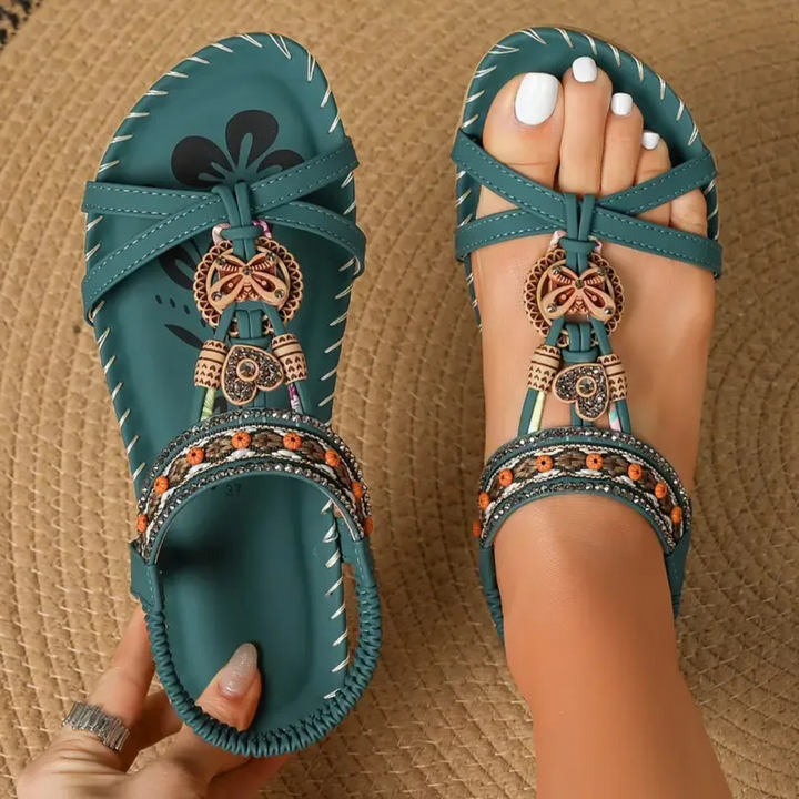Sandy Women's Sandals | Comfortable Ibiza Style, Casual Summer Footwear 0